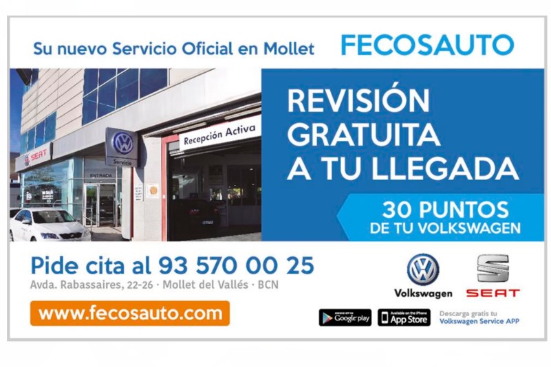 Su nuevo Servicio Oficial en Mollet del Vallès, Barcelona, en Fecosauto, Revisión Gratuita a tu llegada