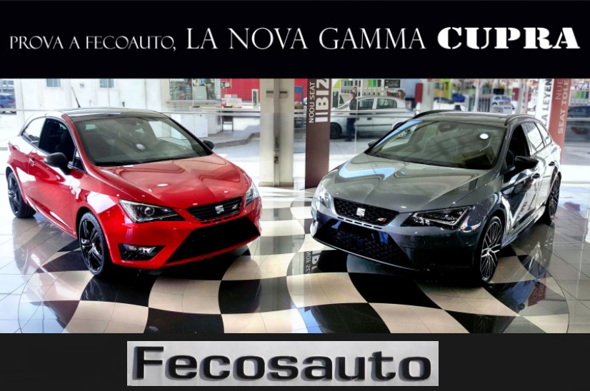 Fecosauto S.L. Mollet del Vallès, Barcelona, nuevo SEAT León Cupra DSG 2016, 19 de marzo 2016