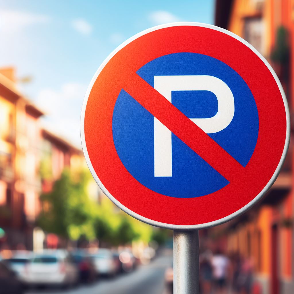 señales prohibido aparcar